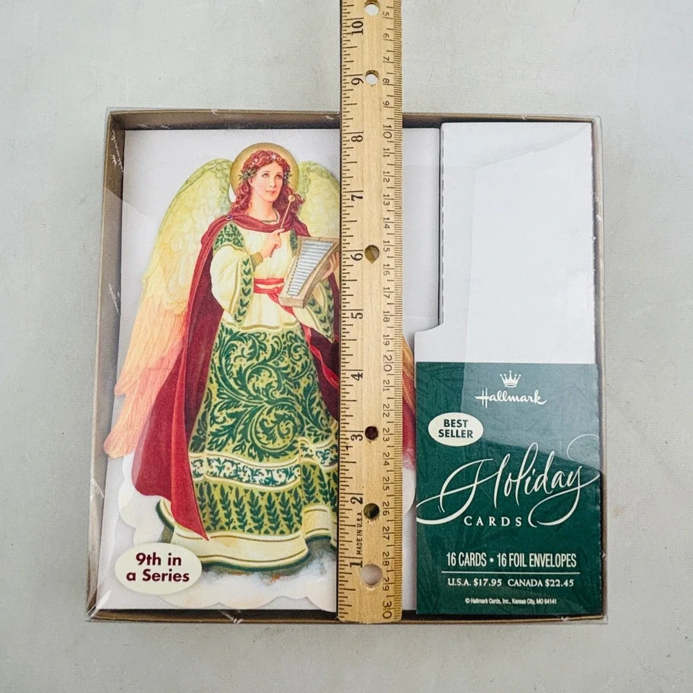 Hallmark Christmas Angel Chorus Xylophone Robert Haas 44 Cards 47 Foil Envelopes